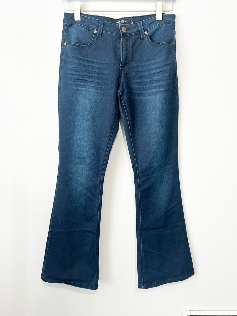 Max Jeans blue denim bootcut stretch size 8